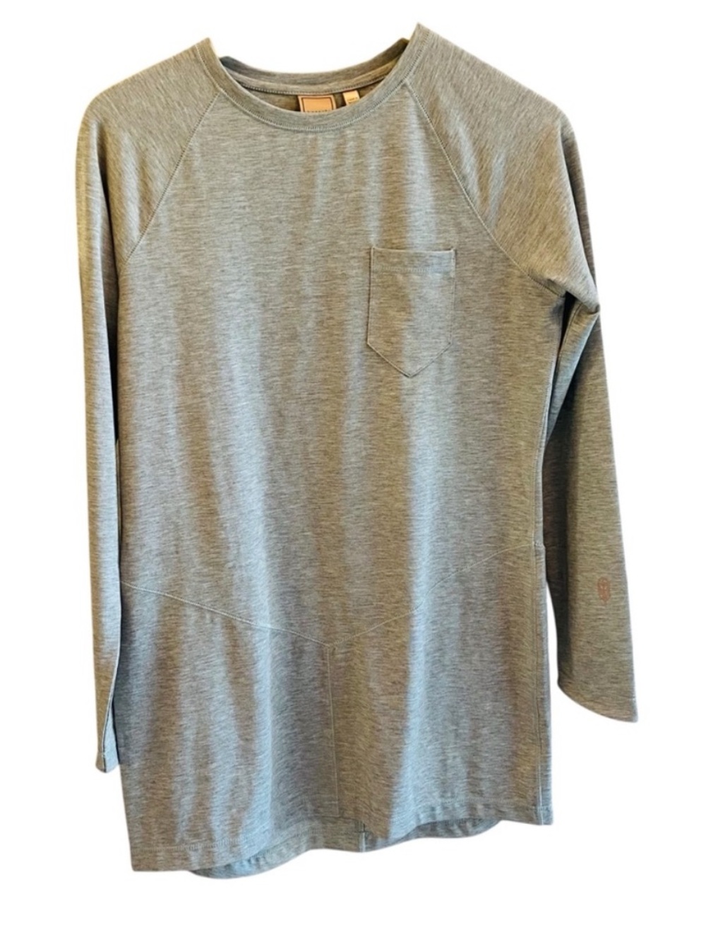 INDYGENA Gray Long Sleeve Boxy Athletic Dress
